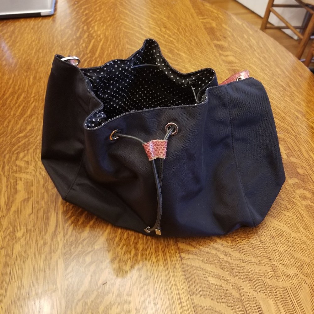 Kate Spade Maddie Drawstring Nylon Purse